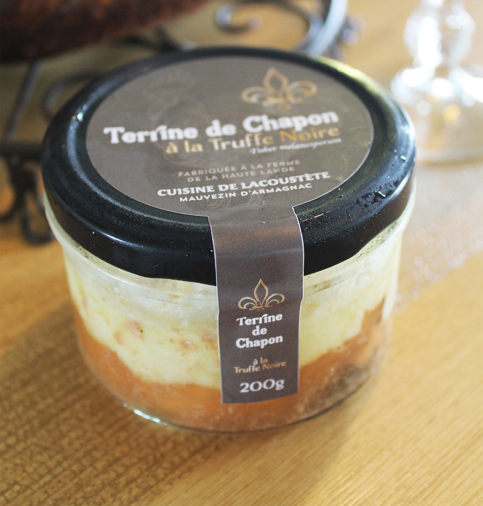 Terrine de chapon à la Truffe Noire